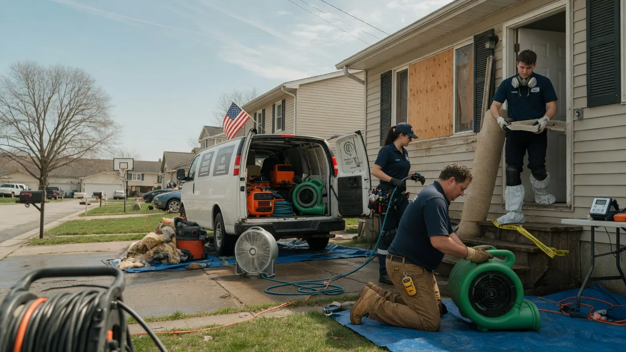 Water Damage Restoration in Eagle, WI near me